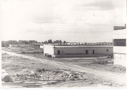 Строительство цехов для промышленного содержания птицы 1979г.